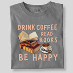 Load image into Gallery viewer, DIRNK COFFEE READ BOOKS