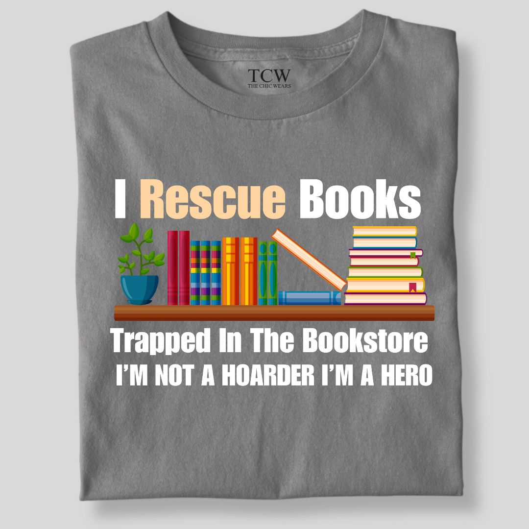 I RESCUE BOOKS SHELF