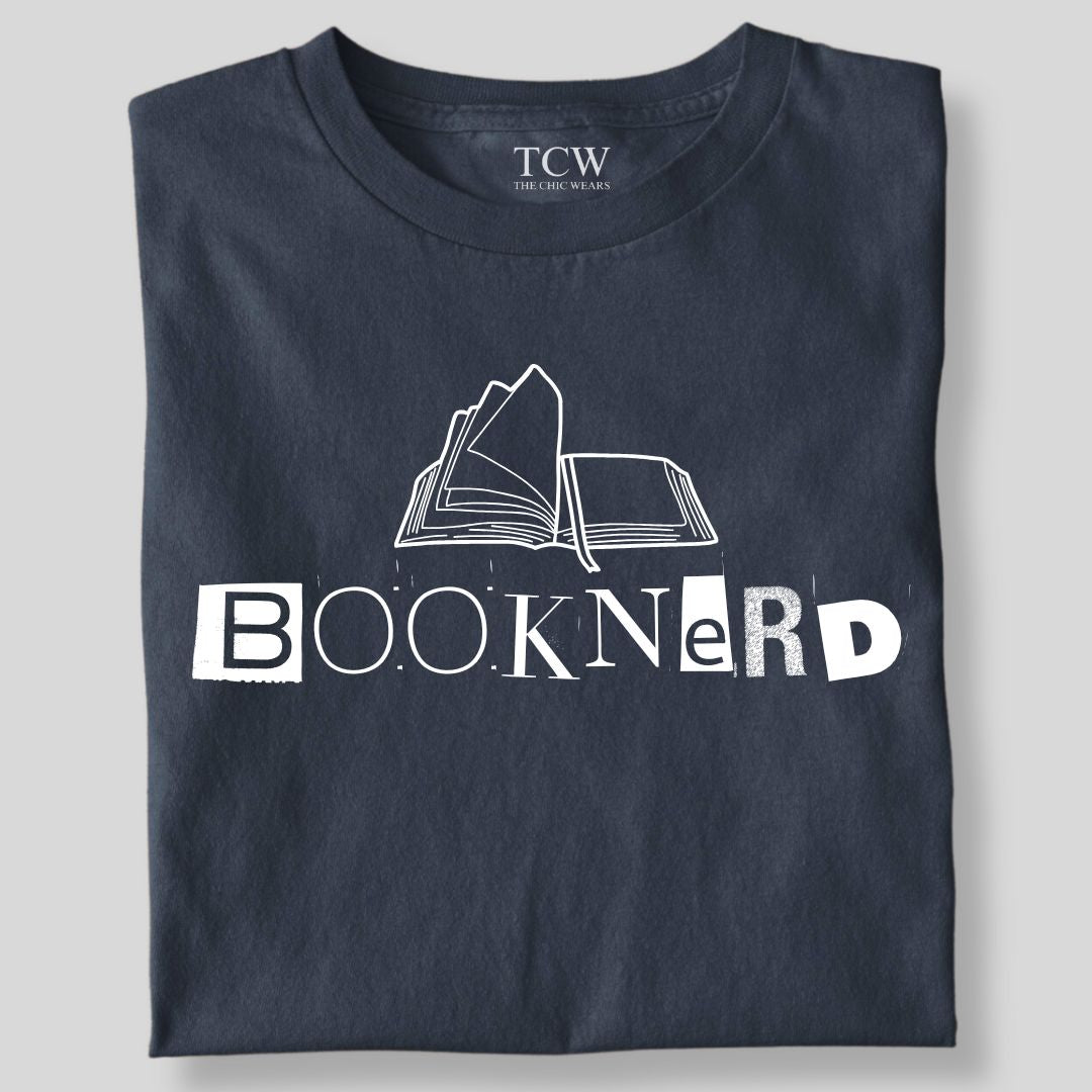 BOOK NERD  FUNNY FONT