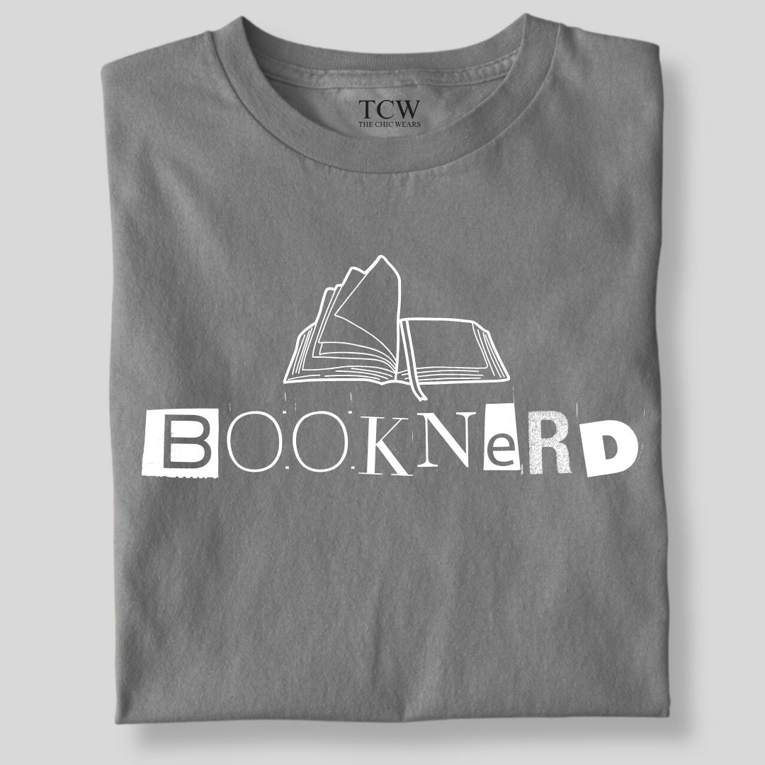 BOOK NERD  FUNNY FONT