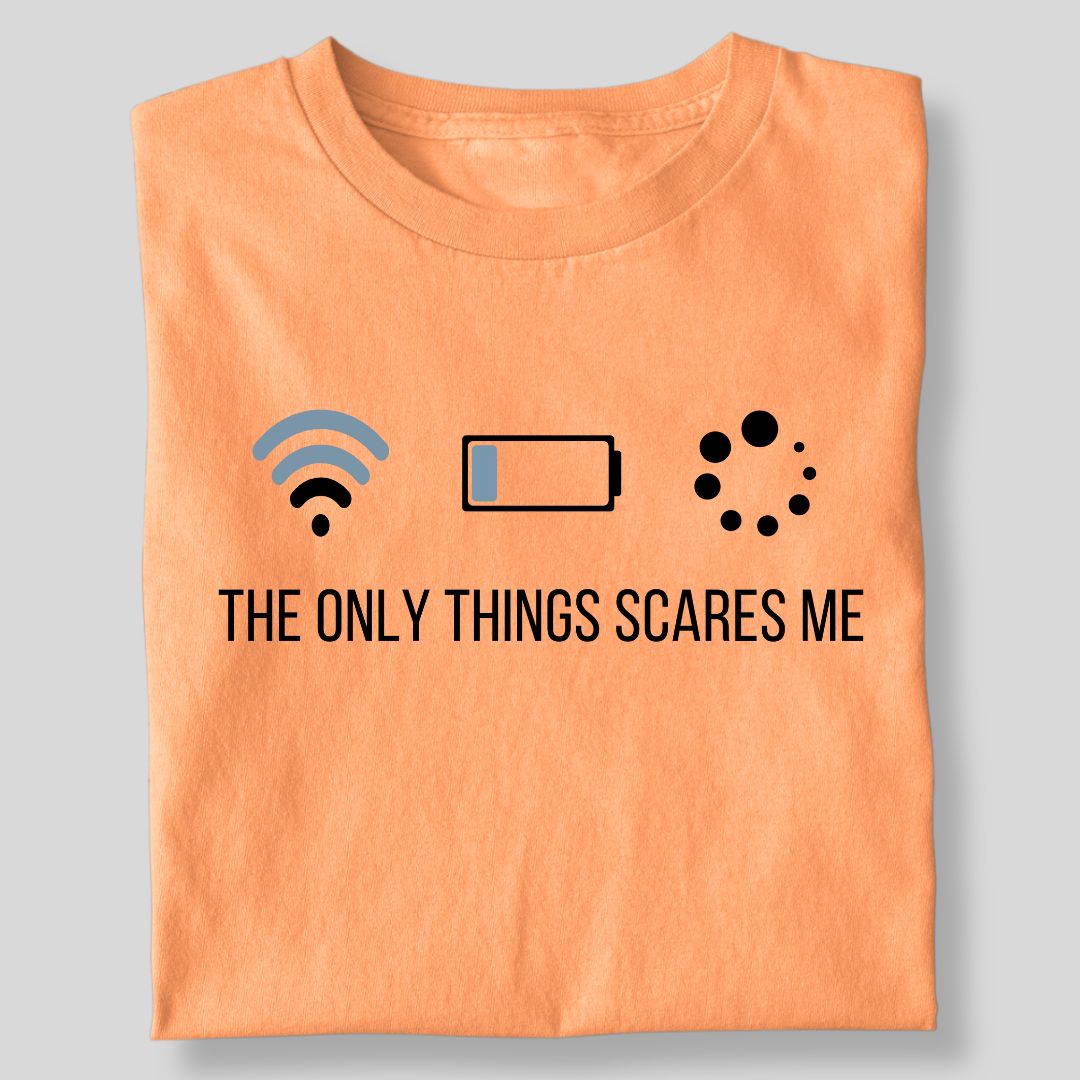 THE ONLY THINGS SCARES ME