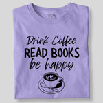 Load image into Gallery viewer, DRINK COFFEE READ MORE BOOKS (BW)
