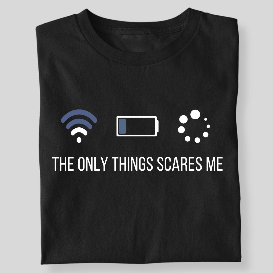 THE ONLY THINGS SCARES ME