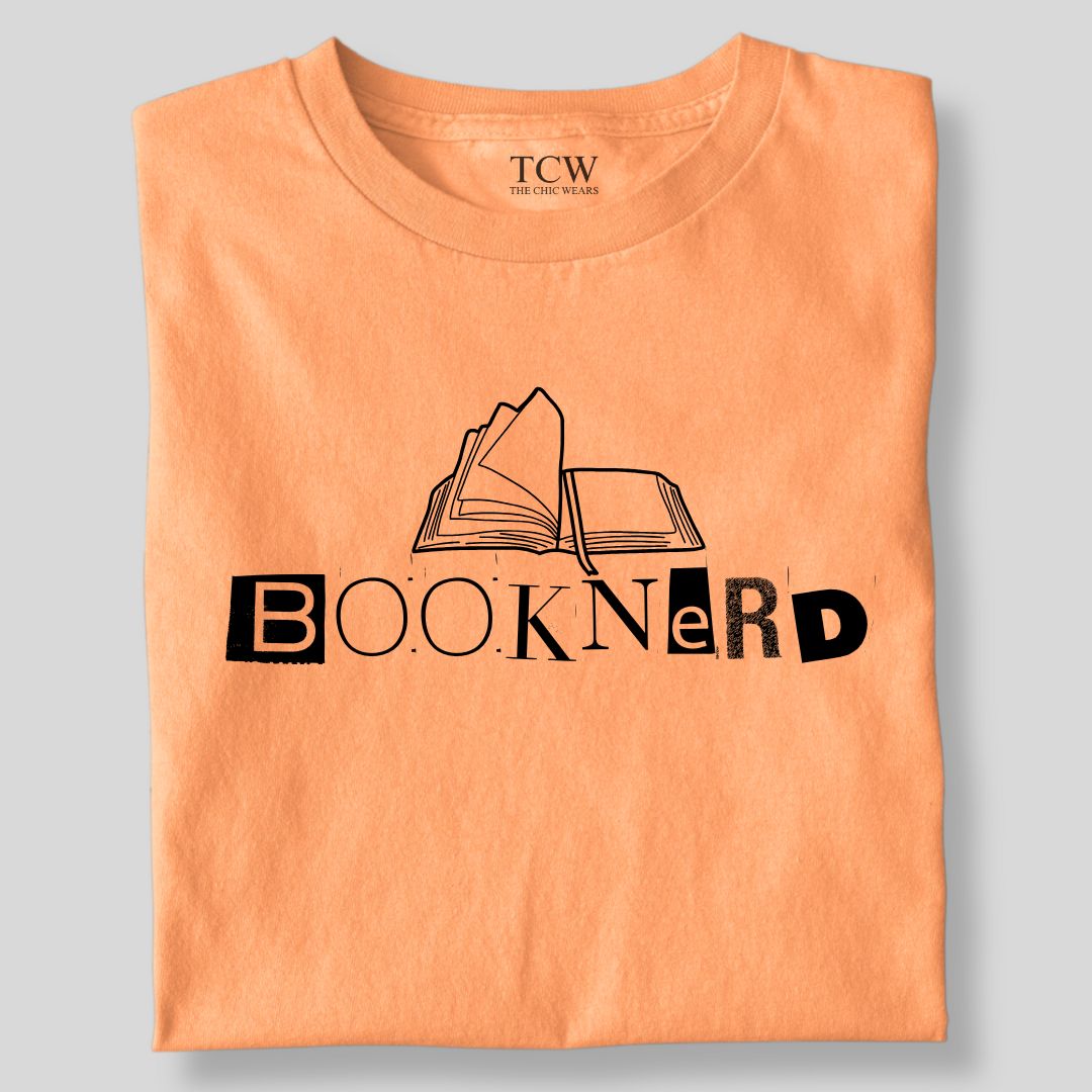 BOOK NERD  FUNNY FONT