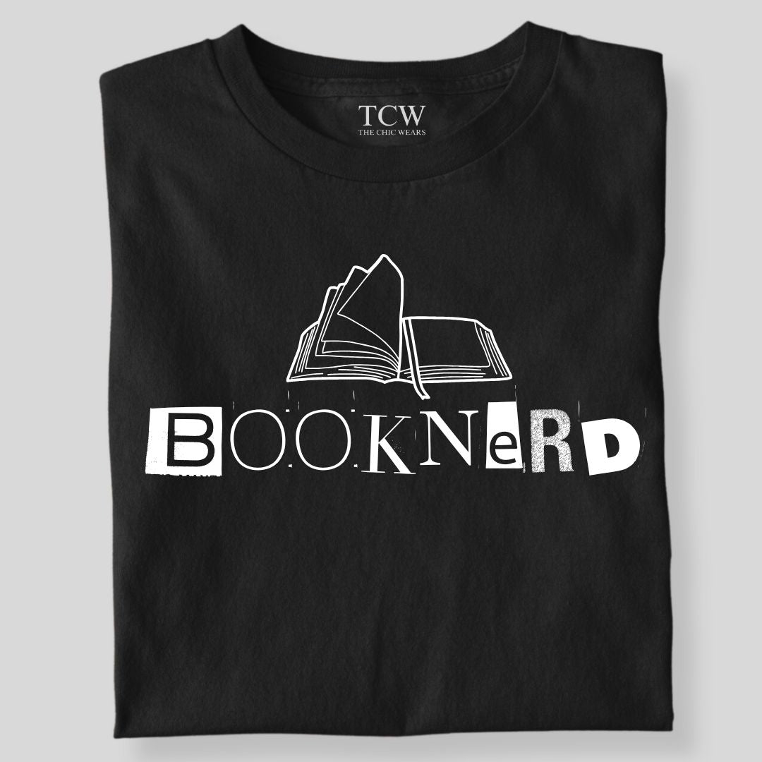 BOOK NERD  FUNNY FONT