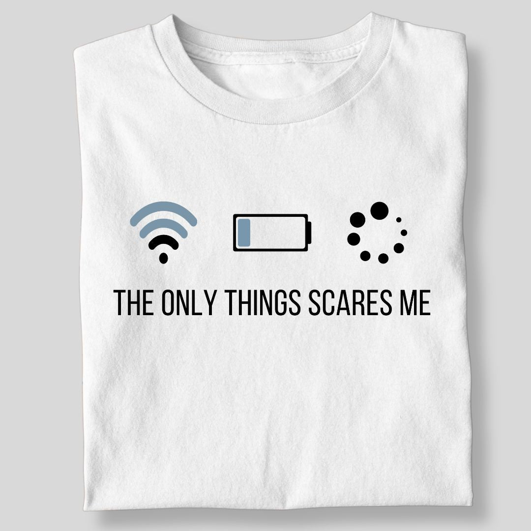 THE ONLY THINGS SCARES ME