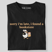 Sorry i’m late, i found a bookstore