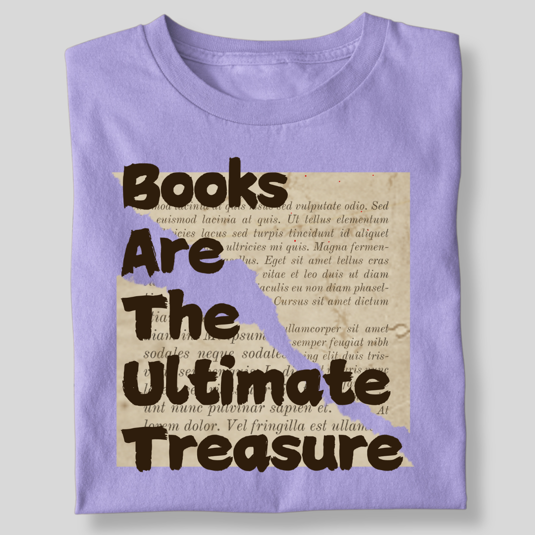 BOOKS ARE THE ULTIMATE TREASURE PAGE