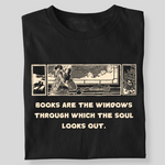 Load image into Gallery viewer, BOOKS ARE THE WINDOWS LITTLE GIRL
