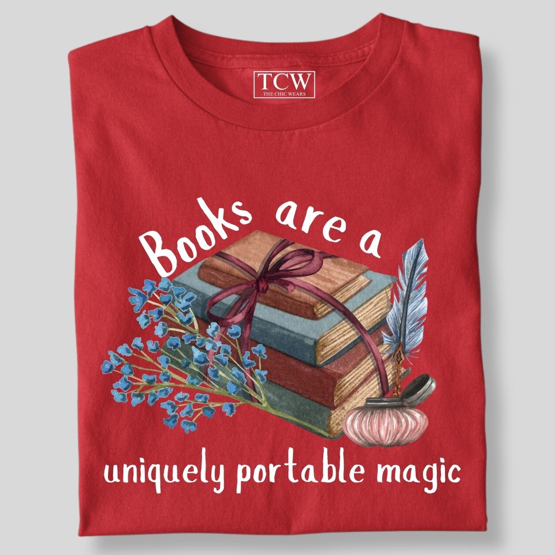 BOOKS ARE THE UNIQUELY PORTABLE MAGIK