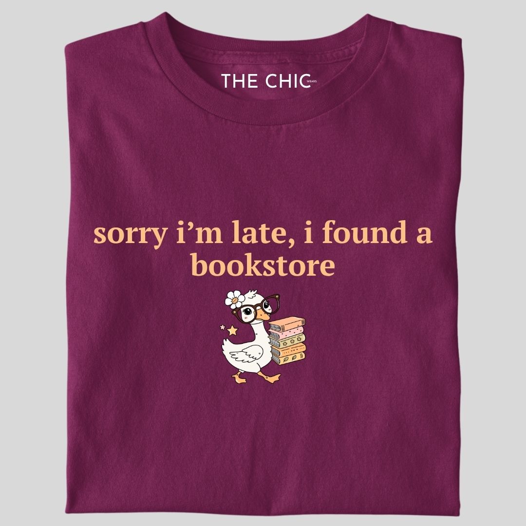 Sorry i’m late, i found a bookstore