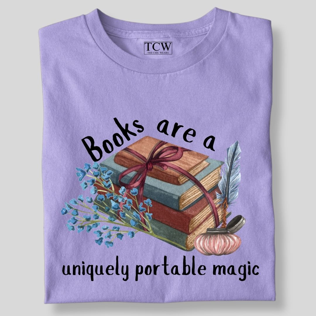 BOOKS ARE THE UNIQUELY PORTABLE MAGIK