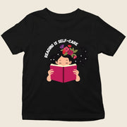 KIDS TEE READING IS SELF CARE