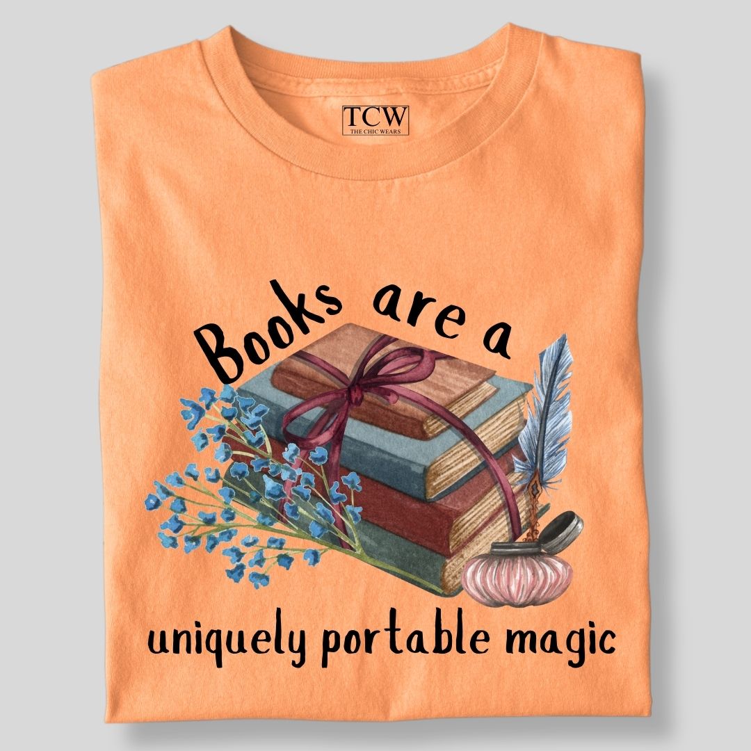 BOOKS ARE THE UNIQUELY PORTABLE MAGIK