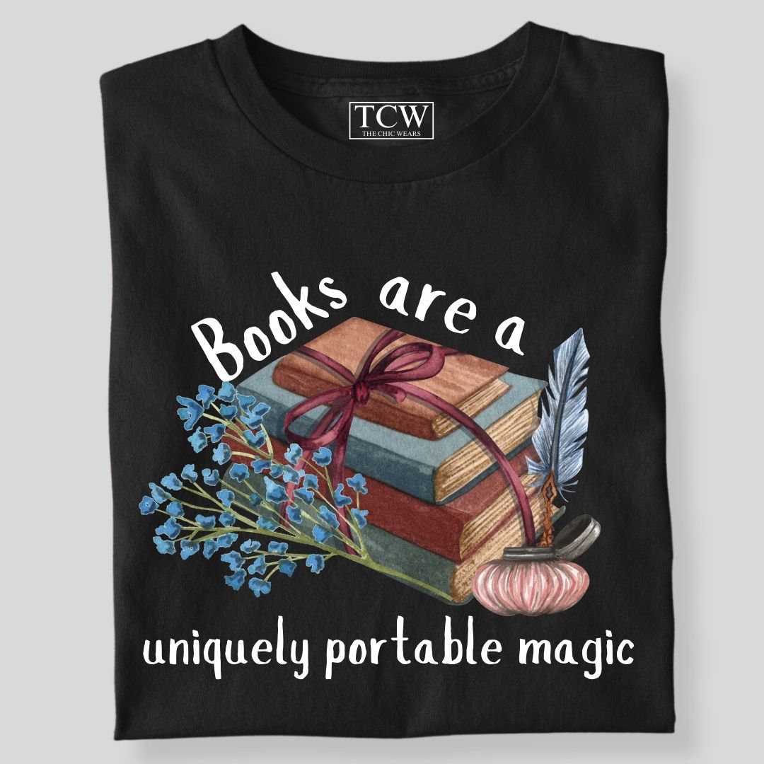 BOOKS ARE THE UNIQUELY PORTABLE MAGIK