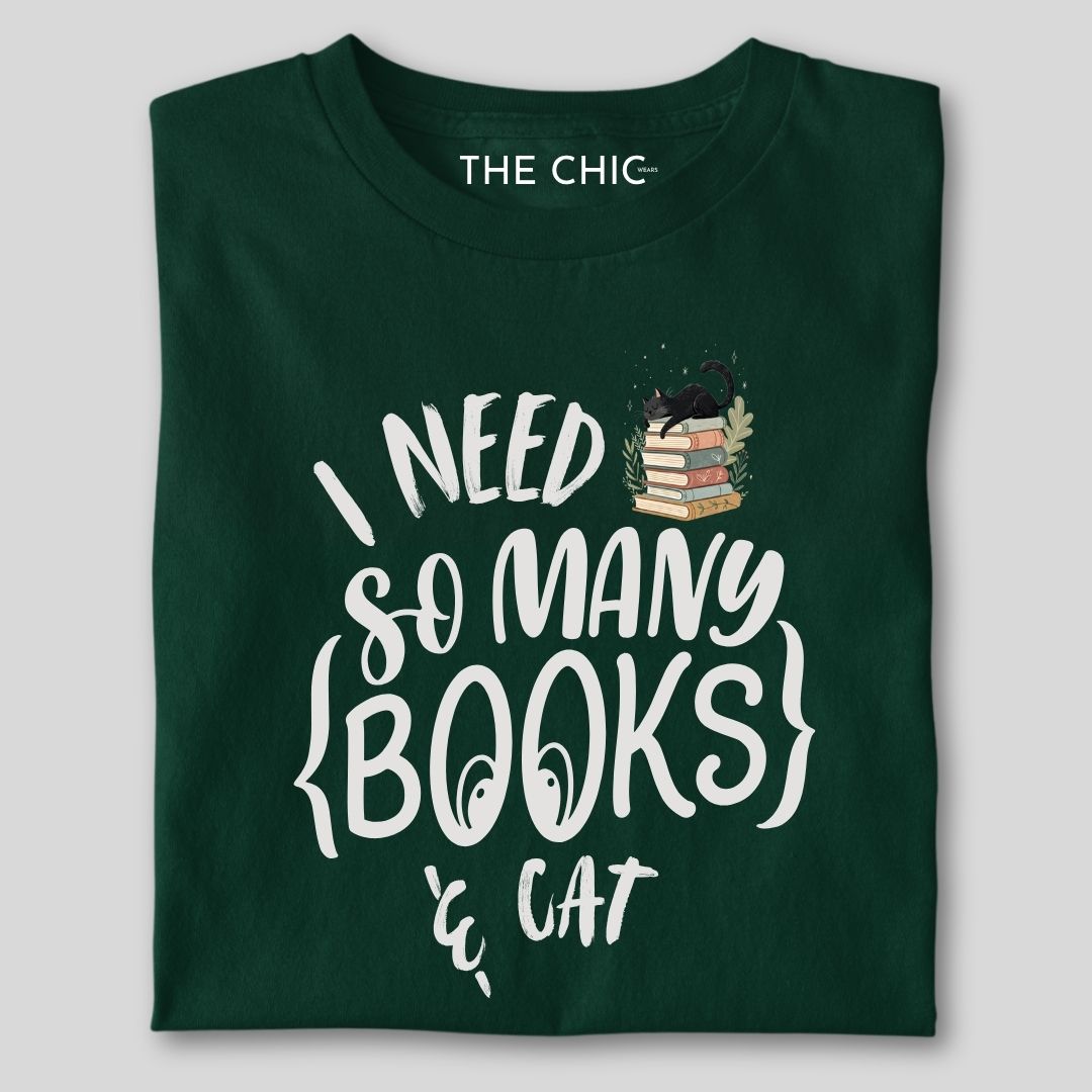 I need so many books and cat