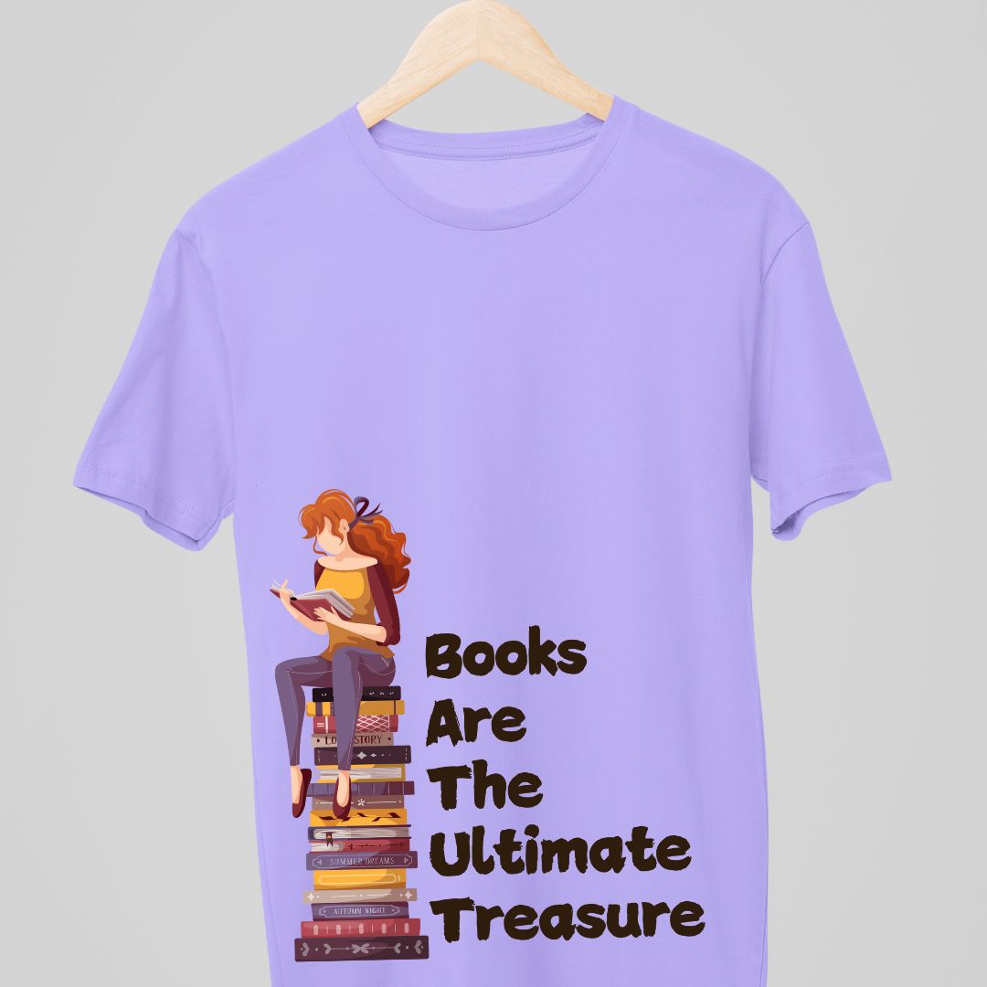 BOOKS ARE THE ULTIMATE TREASURE WITH SO MANY BOOKS