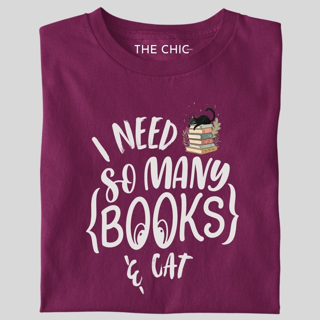 I need so many books and cat
