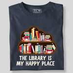 Load image into Gallery viewer, THE LIBRARY IS MY HAPPY PLACE SHELF
