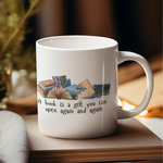 Load image into Gallery viewer, Book is a Gift Mug
