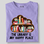 Load image into Gallery viewer, THE LIBRARY IS MY HAPPY PLACE SHELF
