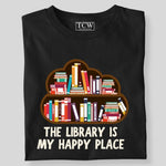 Load image into Gallery viewer, THE LIBRARY IS MY HAPPY PLACE SHELF
