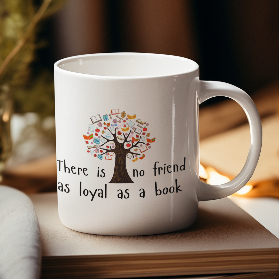 loyal as book Mug