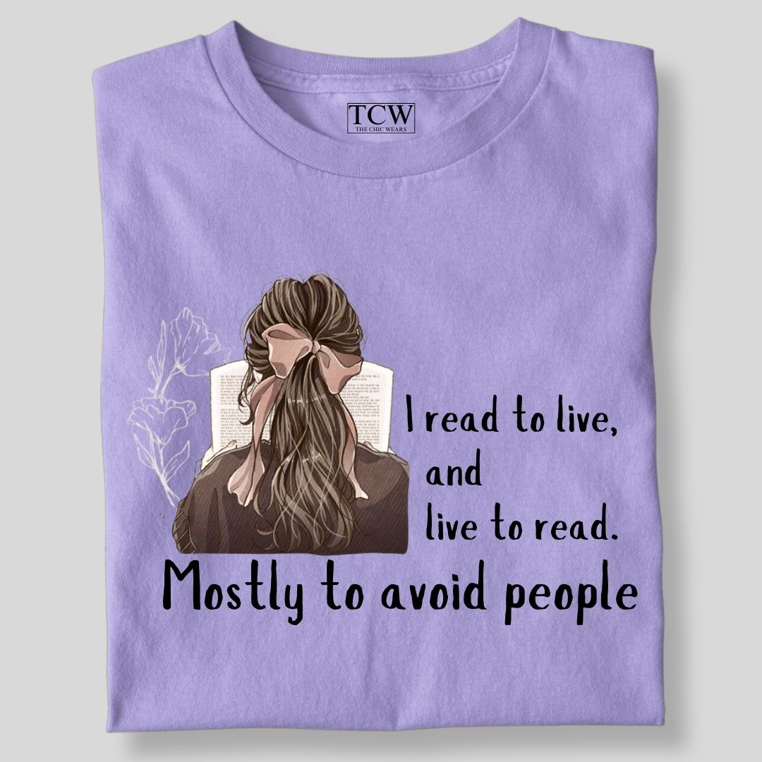 I READ TO LIVE