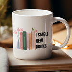 Load image into Gallery viewer, I smell new book Mug
