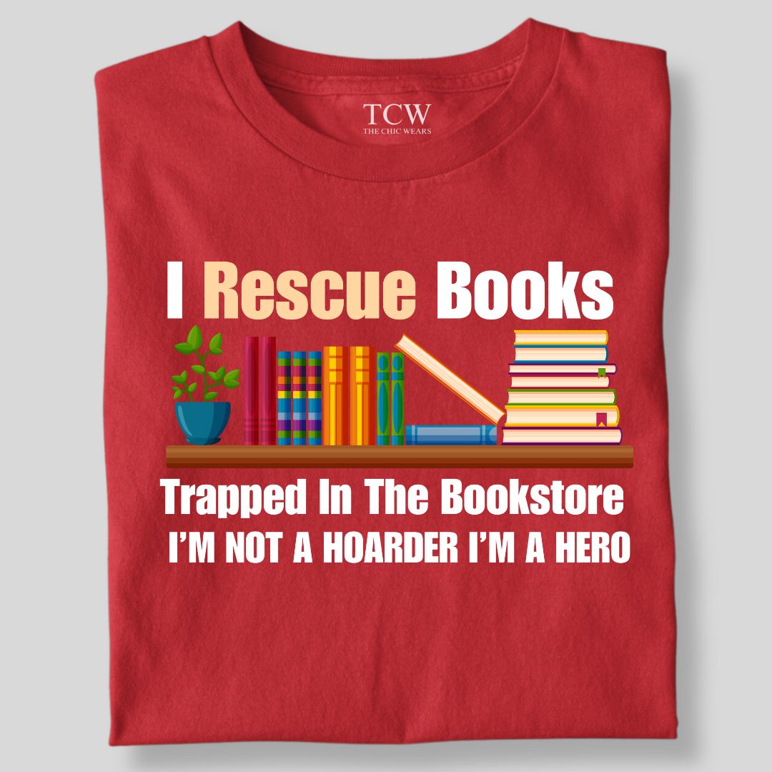 I RESCUE BOOKS SHELF