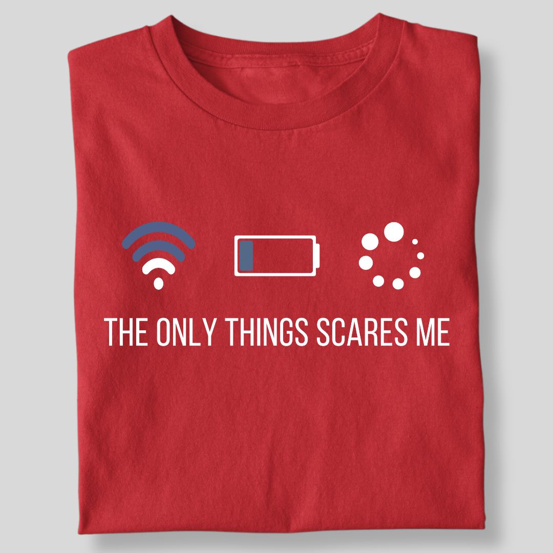 THE ONLY THINGS SCARES ME